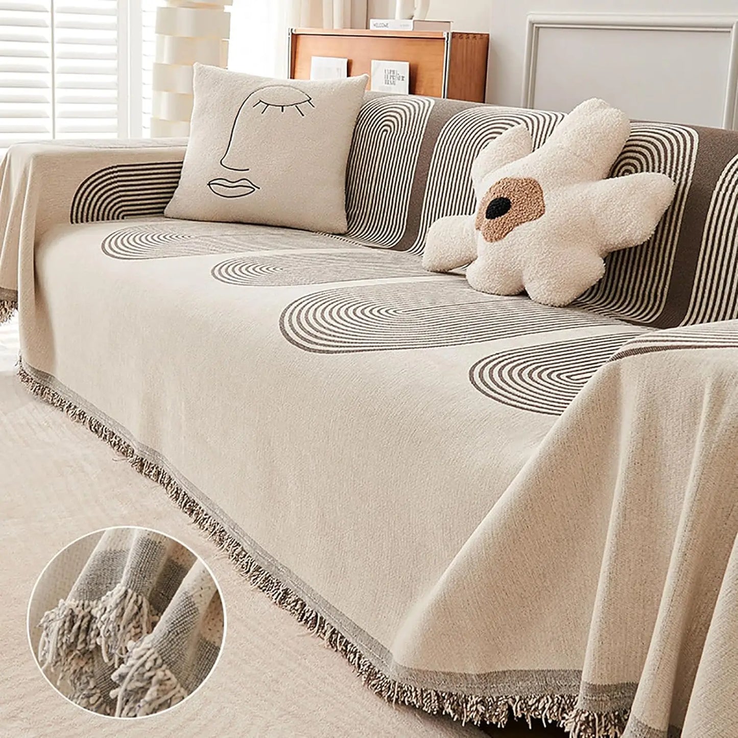 Waterproof, non-slip sofa cover for 2- and 3-seater sofas