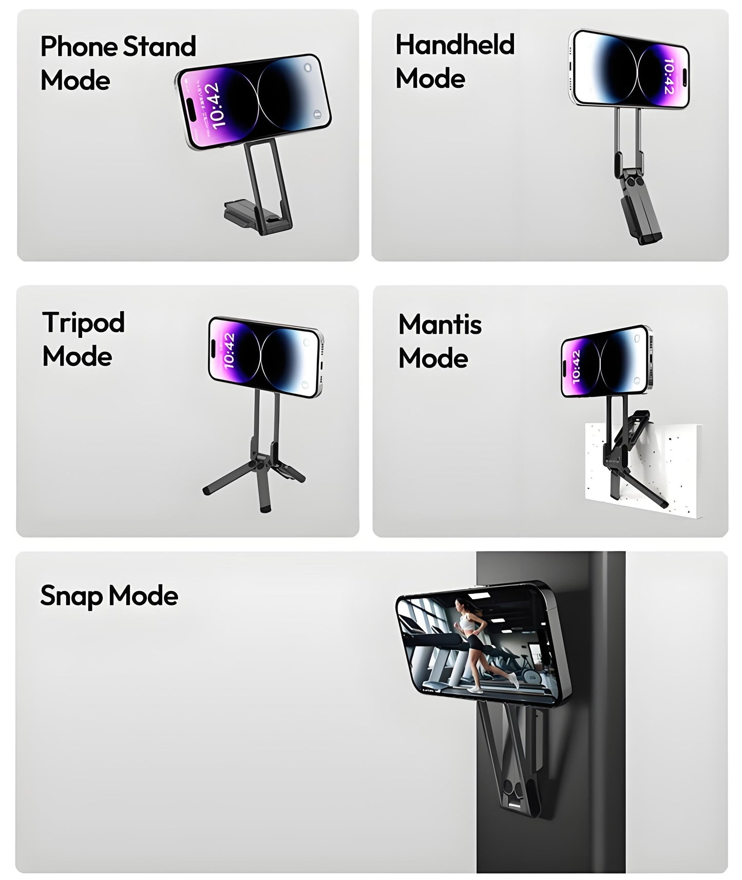 🔥HOT SALE 50% OFF📱Strong Magnetic Phone Tripod for iPhone⚡