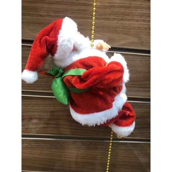 Early Christmas promotion Electric Santa Claus that goes up and down with music