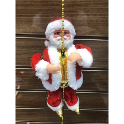 Early Christmas promotion Electric Santa Claus that goes up and down with music