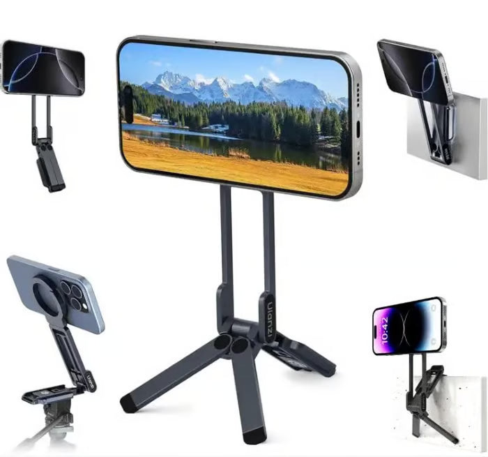 🔥HOT SALE 50% OFF📱Strong Magnetic Phone Tripod for iPhone⚡