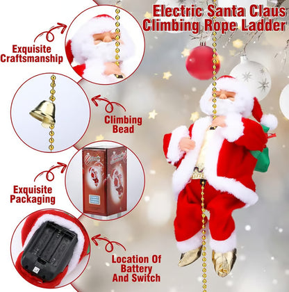 Early Christmas promotion Electric Santa Claus that goes up and down with music