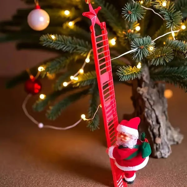 Early Christmas promotion Electric Santa Claus that goes up and down with music
