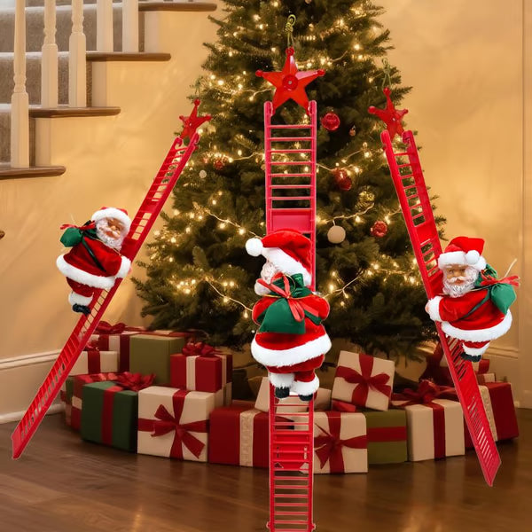 Early Christmas promotion Electric Santa Claus that goes up and down with music