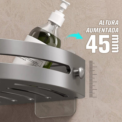 📢50% OFF!✨Corner Shower Shelf without Drilling with Hooks