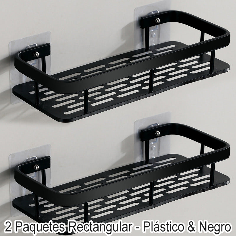 📢50% OFF!✨Corner Shower Shelf without Drilling with Hooks
