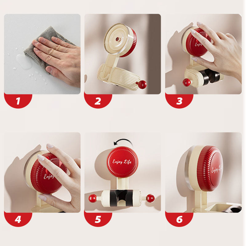 Adjustable Suction Cup Shower Holder