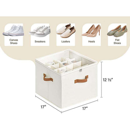 ⏳Limited time 49% off💥Transparent, foldable PVC shoe box, waterproof storage box for office