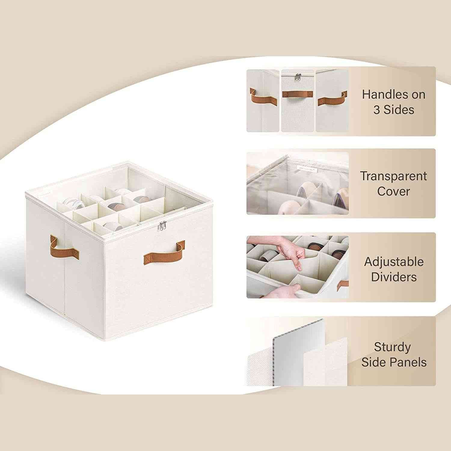 ⏳Limited time 49% off💥Transparent, foldable PVC shoe box, waterproof storage box for office