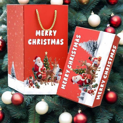 Unique Folding Bouncing Christmas Gift Box