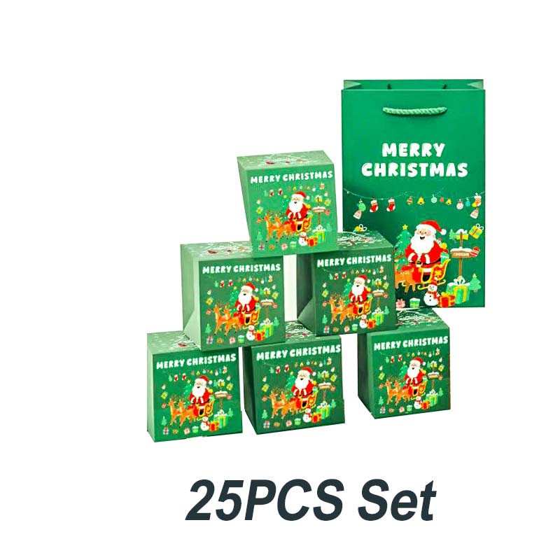 Unique Folding Bouncing Christmas Gift Box