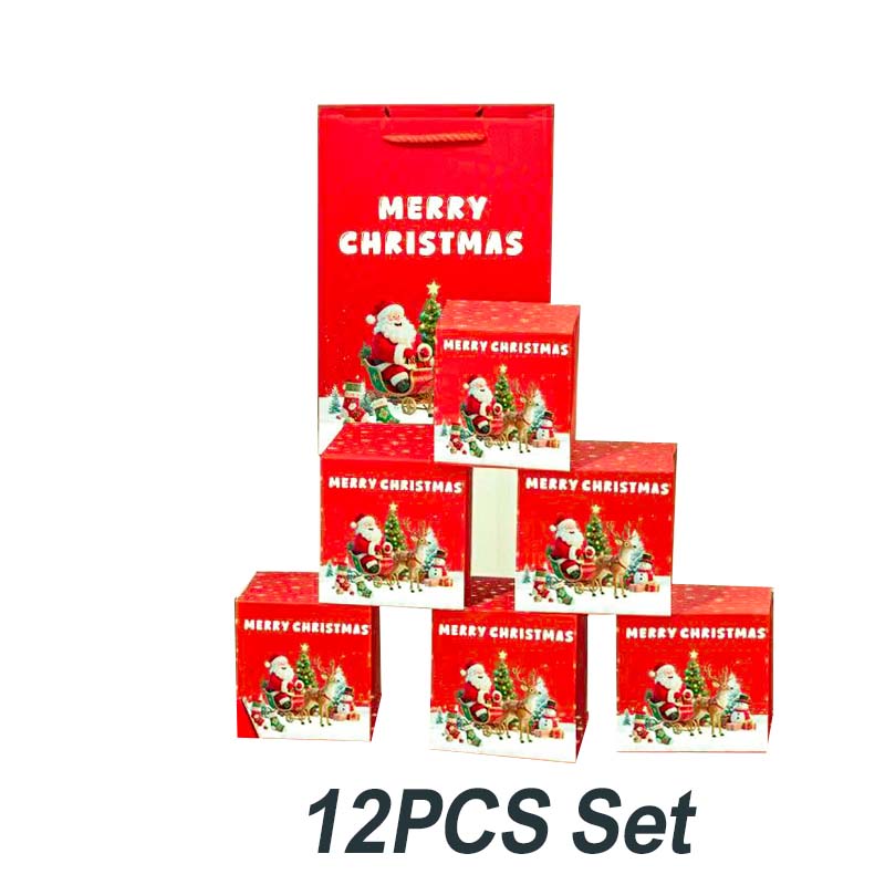 Unique Folding Bouncing Christmas Gift Box