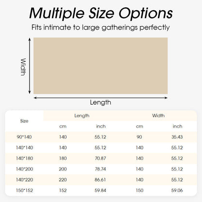 🔥Black Friday mega offer – 50% discount!🔥Joyful festive classic Christmas tablecloth