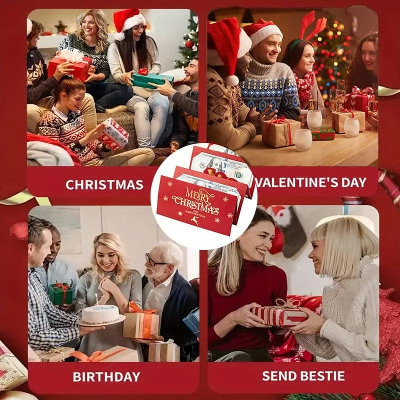 Christmas Cash Gift Envelope